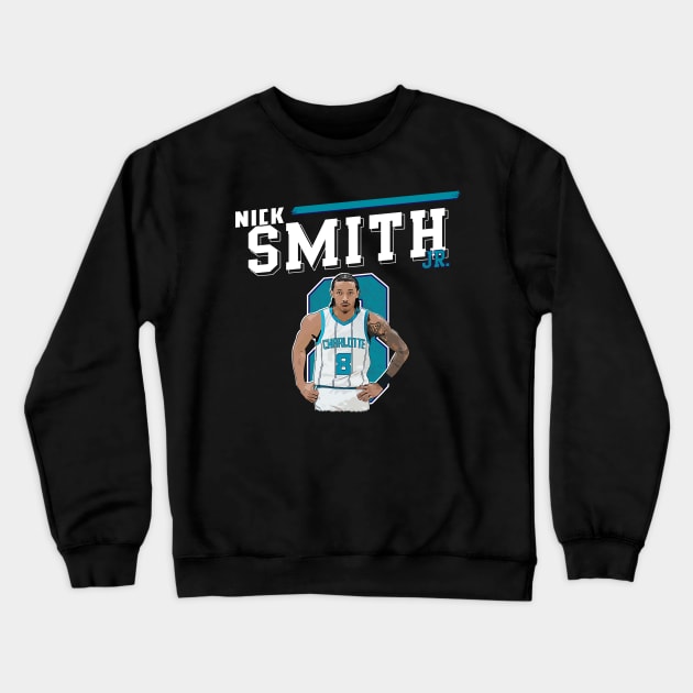 Nick Smith Jr. Crewneck Sweatshirt by WYATB Art